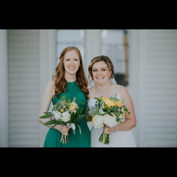 Emerald Azazie Sylvia dress - Picture 2 of 8